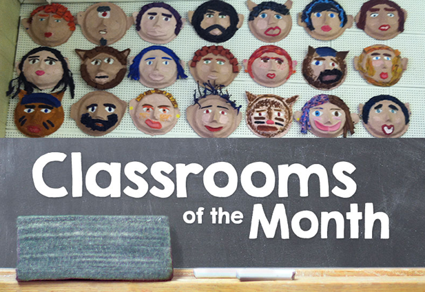 classrooms of the month