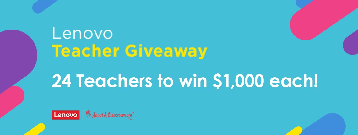 Lenovo Launches 13-Month National Sweepstakes to Support Teachers