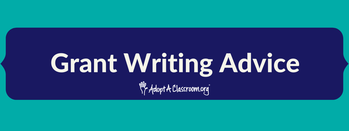 Classroom Grant Writing Advice